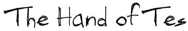 The Hand of Tes font preview